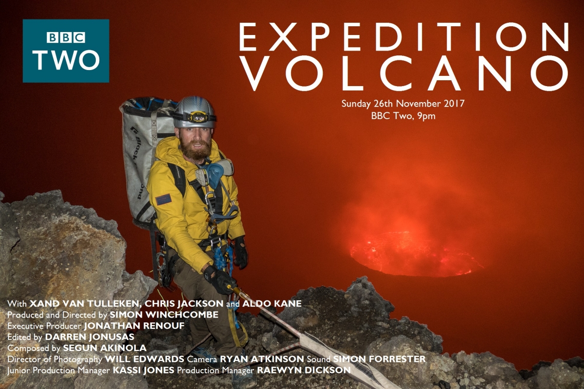 Segun Scores BBC series &#039;Expedition Volcano&#039;